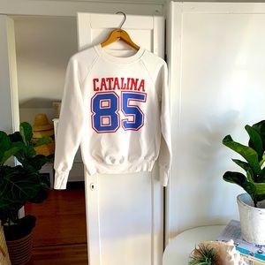 NSF white NWOT Catalina 85 lightweight sweatshirt size small